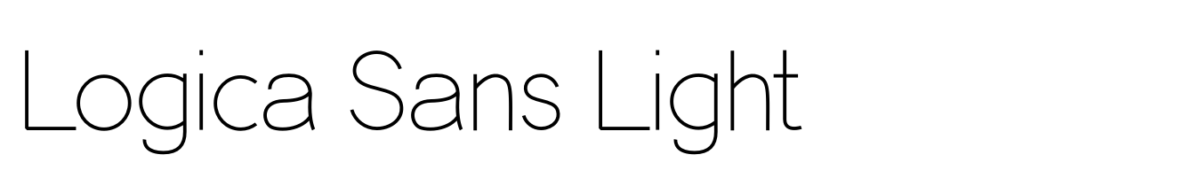 Logica Sans Light